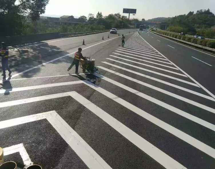 道路热熔划线9